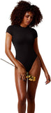 Crew Neck Short Sleeve Bodysuits