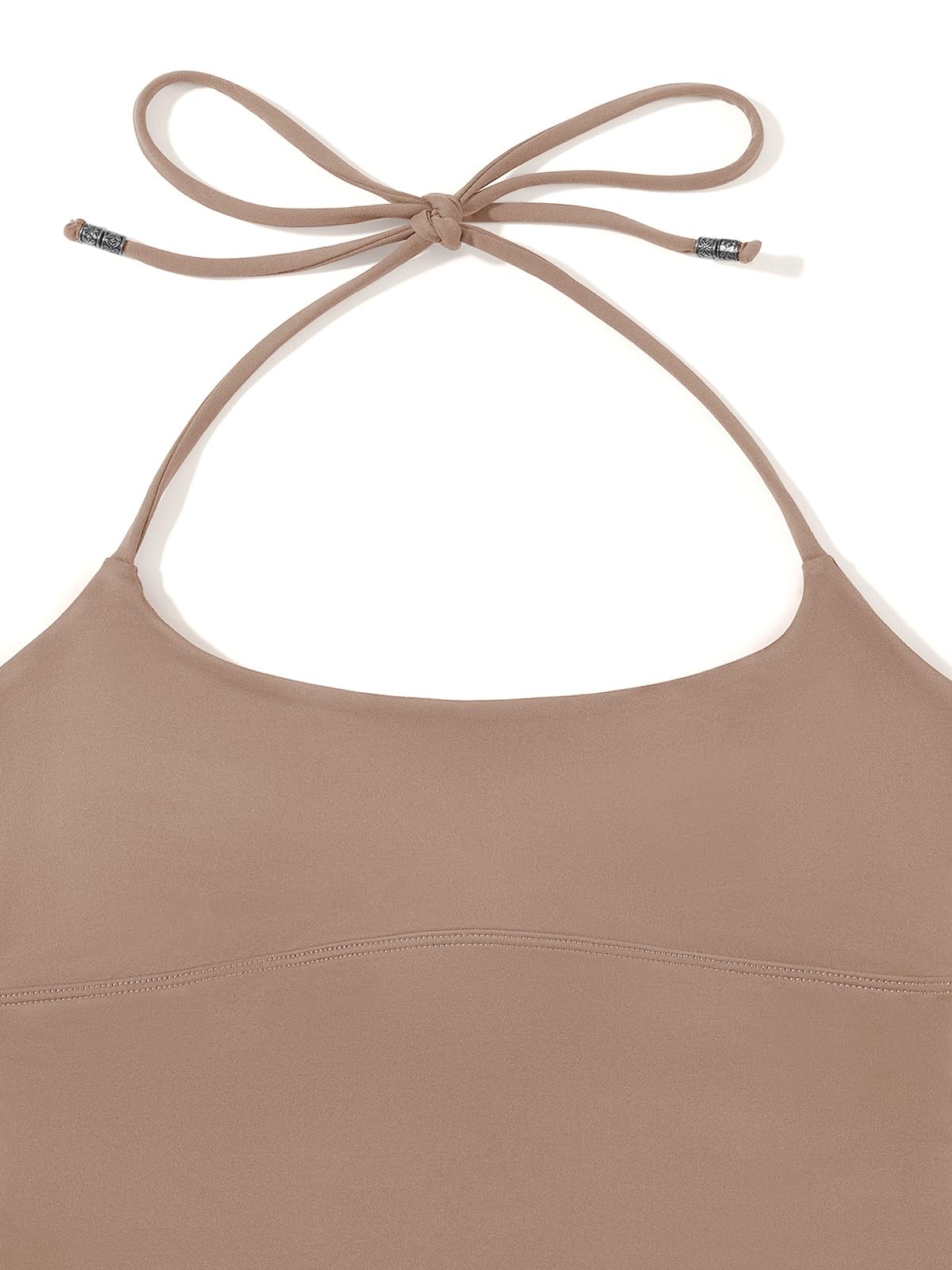 Sexy Halter Backless Double Lined Tank Top
