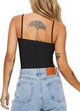 Sleek Desire Spaghetti Strap Bodysuit - REORIA