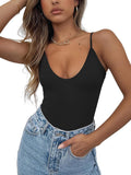 Sleek Desire Spaghetti Strap Bodysuit - REORIA