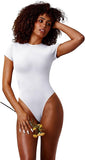 Crew Neck Short Sleeve Bodysuits