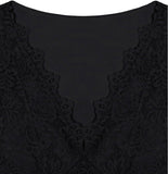 V-Neck Long Sleeve Shirts Trendy Lace Y2K Going Out Crop Top - REORIA