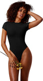 Crew Neck Short Sleeve Bodysuits