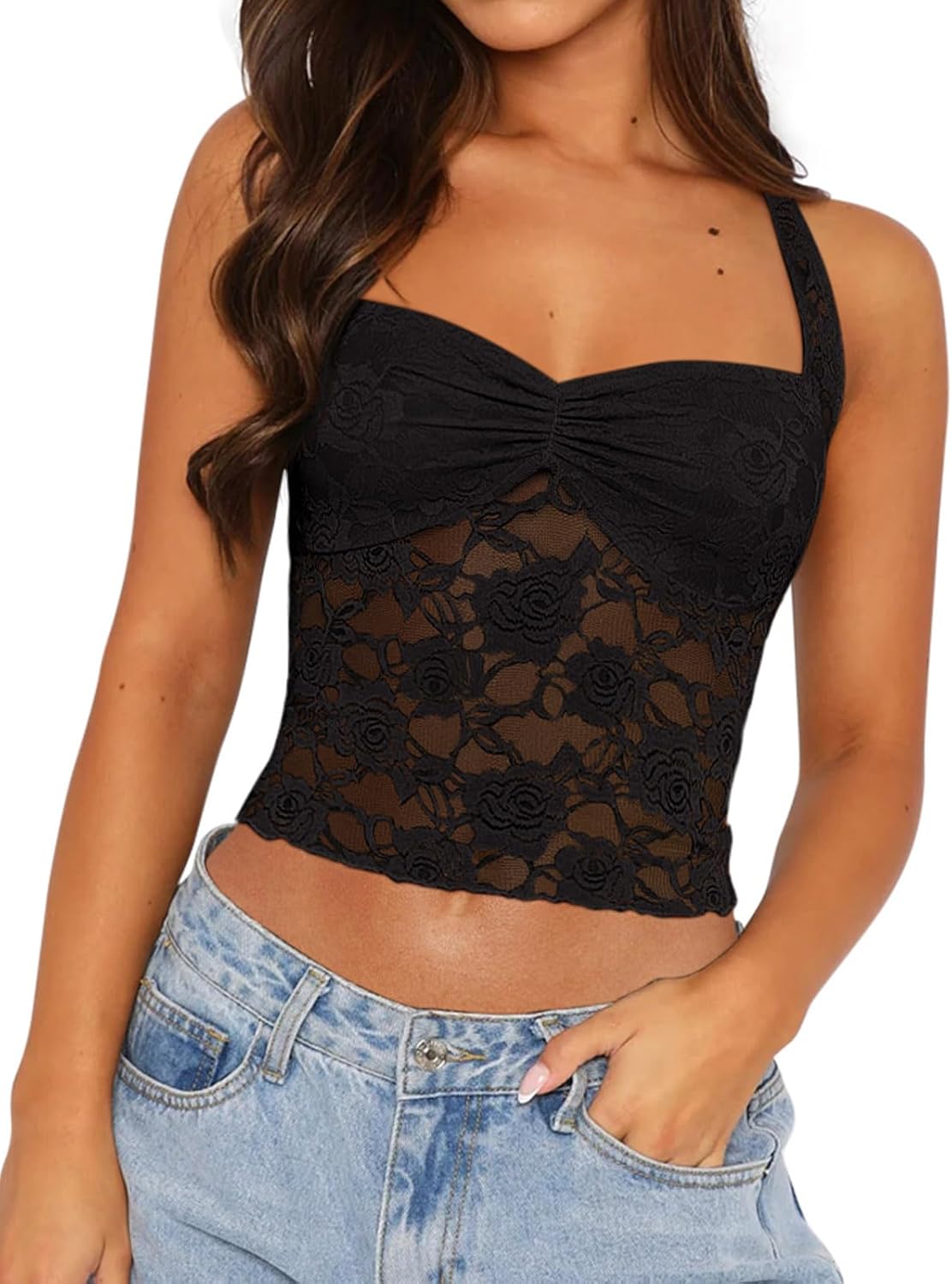Halter Sexy Going Out Crop Tank Top