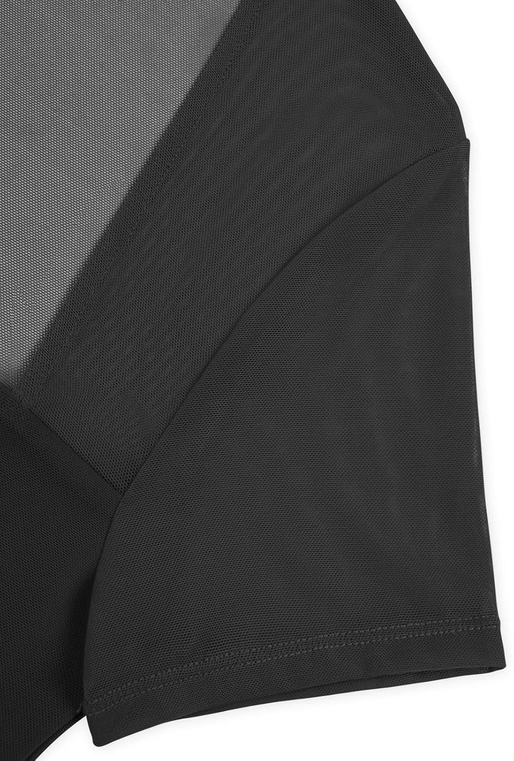 Whimsical Dream Sheer Sleeve Bodysuits Tops - REORIA