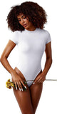 Crew Neck Short Sleeve Bodysuits