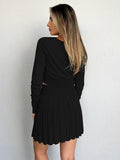 Windswept Charm High-Waisted Pleated Skirt - REORIA
