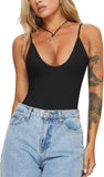 Sleek Desire Spaghetti Strap Bodysuit - REORIA