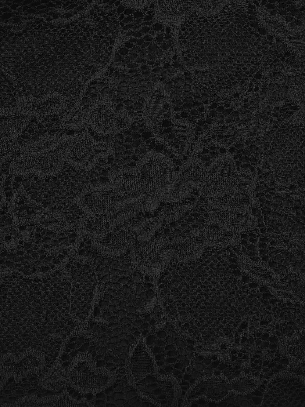 Nocturnal Grace Lace Bustier Top - REORIA