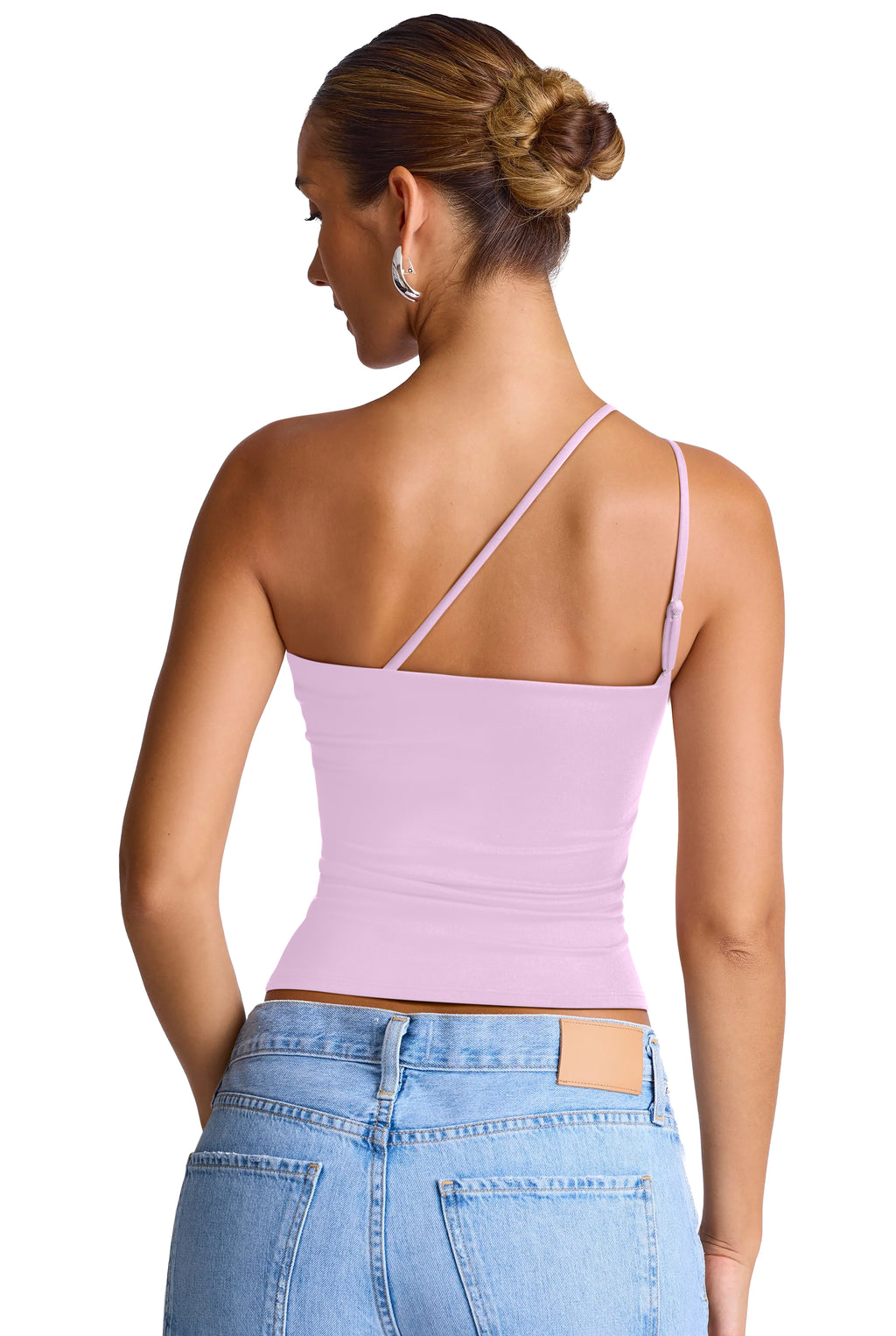 Summer Sleeveless One Shoulder Top