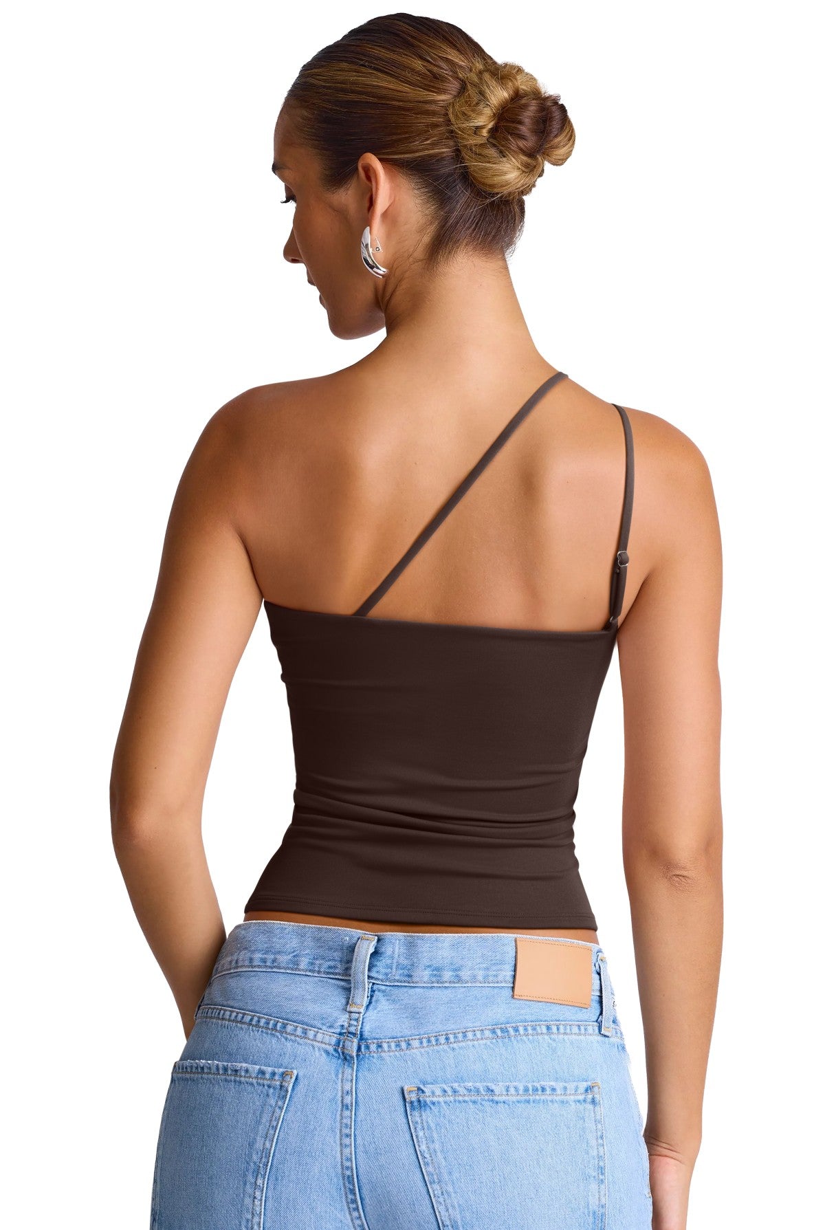 Summer Sleeveless One Shoulder Top