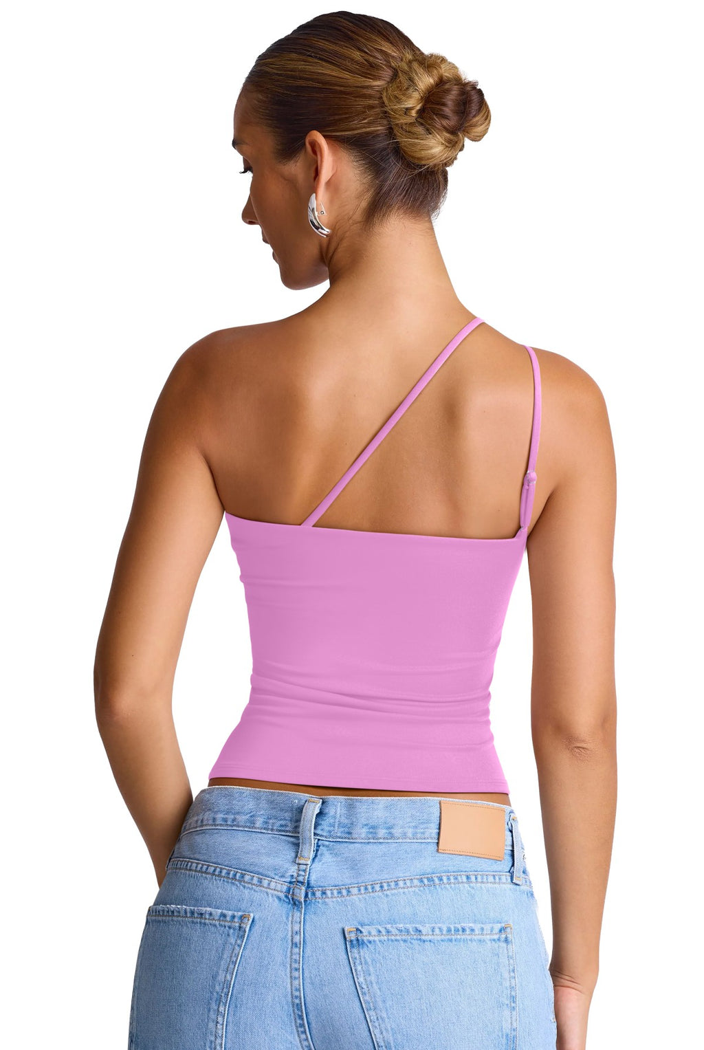 Summer Sleeveless One Shoulder Top