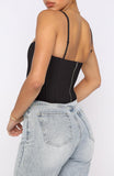 Sculpted Grace Spaghetti Strap Top - REORIA