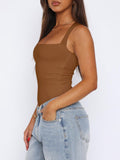 Fantasy Waves Square Neck Bodysuit - REORIA