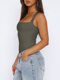 Fantasy Waves Square Neck Bodysuit - REORIA