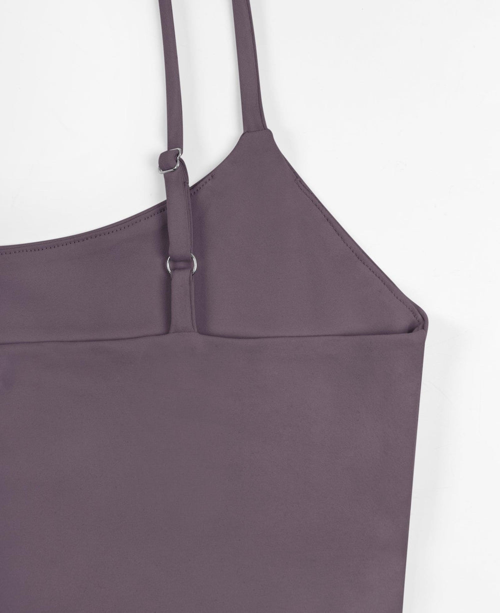 Adjustable Spaghetti Strap Seamless Camisole Crop Tops - REORIA