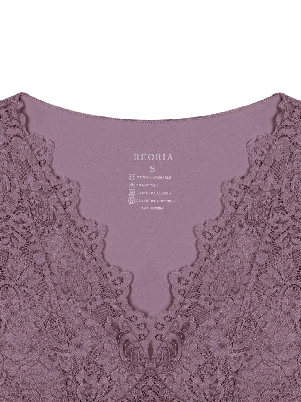Midnight Elegance Lace V-Neck Crop Top - REORIA