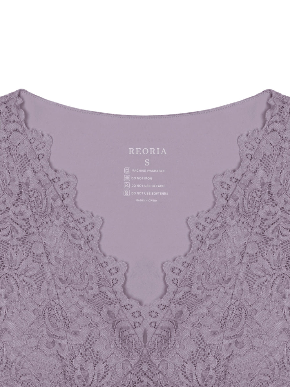Midnight Elegance Lace V-Neck Crop Top - REORIA