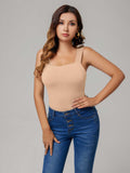 Tranquil Shores Square Neck Bodysuits Tops