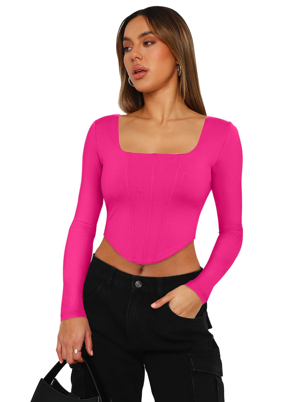 Neon Rose Red