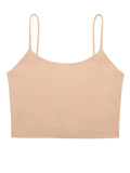 Adjustable Spaghetti Strap Seamless Camisole Crop Tops - REORIA