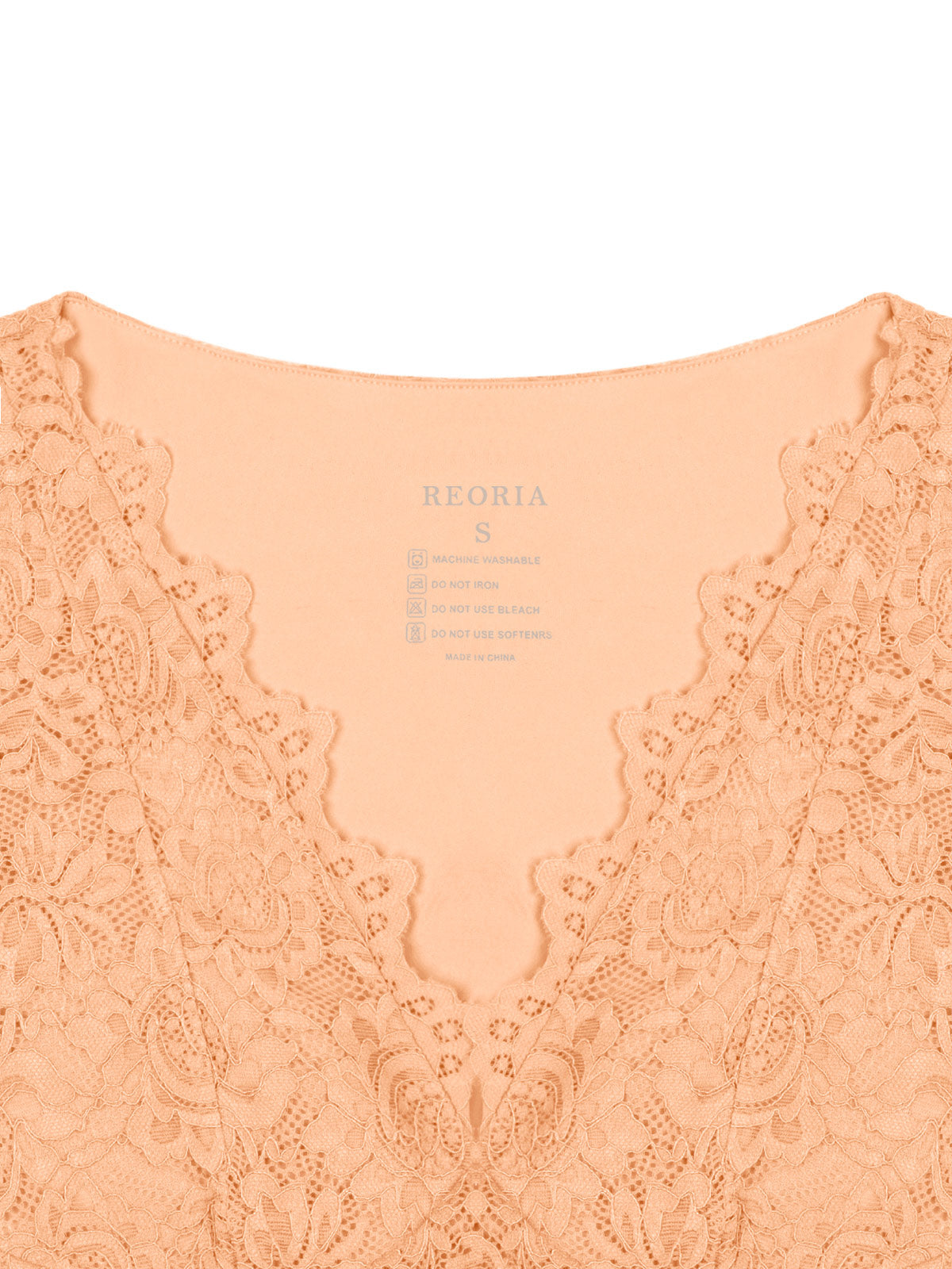 Midnight Elegance Lace V-Neck Crop Top - REORIA