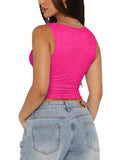 Midnight Elegance Lace V-Neck Crop Top - REORIA