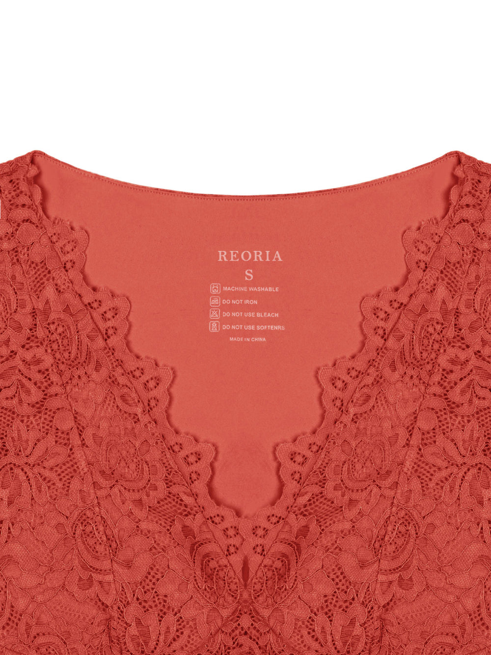 Midnight Elegance Lace V-Neck Crop Top - REORIA