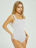 Tranquil Shores Square Neck Bodysuits Tops
