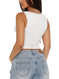Midnight Elegance Lace V-Neck Crop Top - REORIA