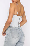 Sculpted Grace Spaghetti Strap Top - REORIA