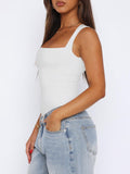 Fantasy Waves Square Neck Bodysuit - REORIA
