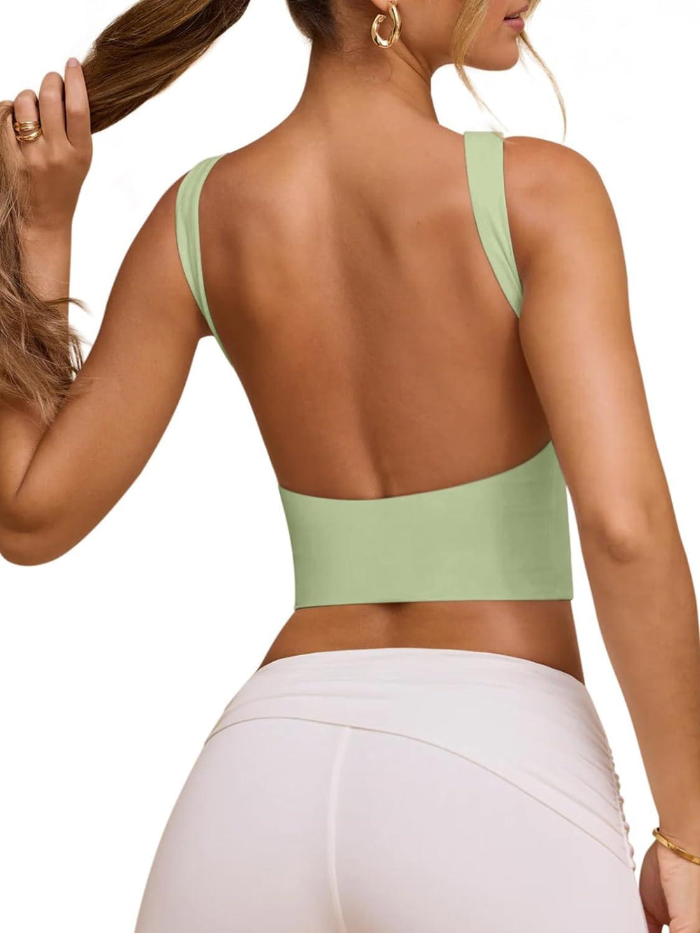 Backless Beauty Strappy Crop Top - REORIA - B0CYYZZNN8