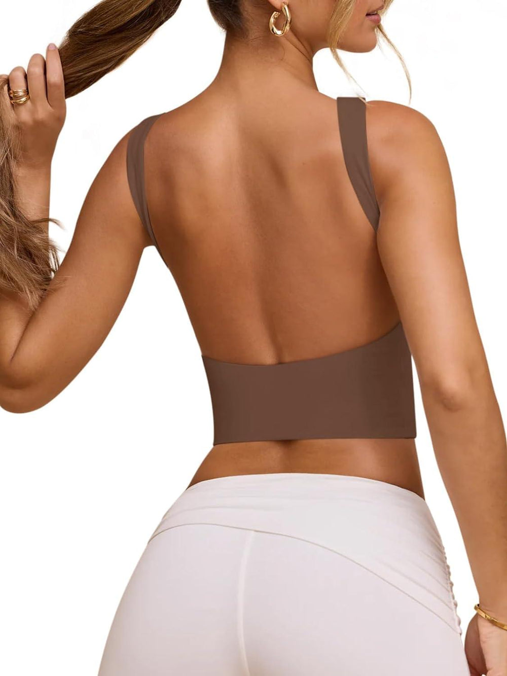 Backless Beauty Strappy Crop Top - REORIA - B0CSY7H83M