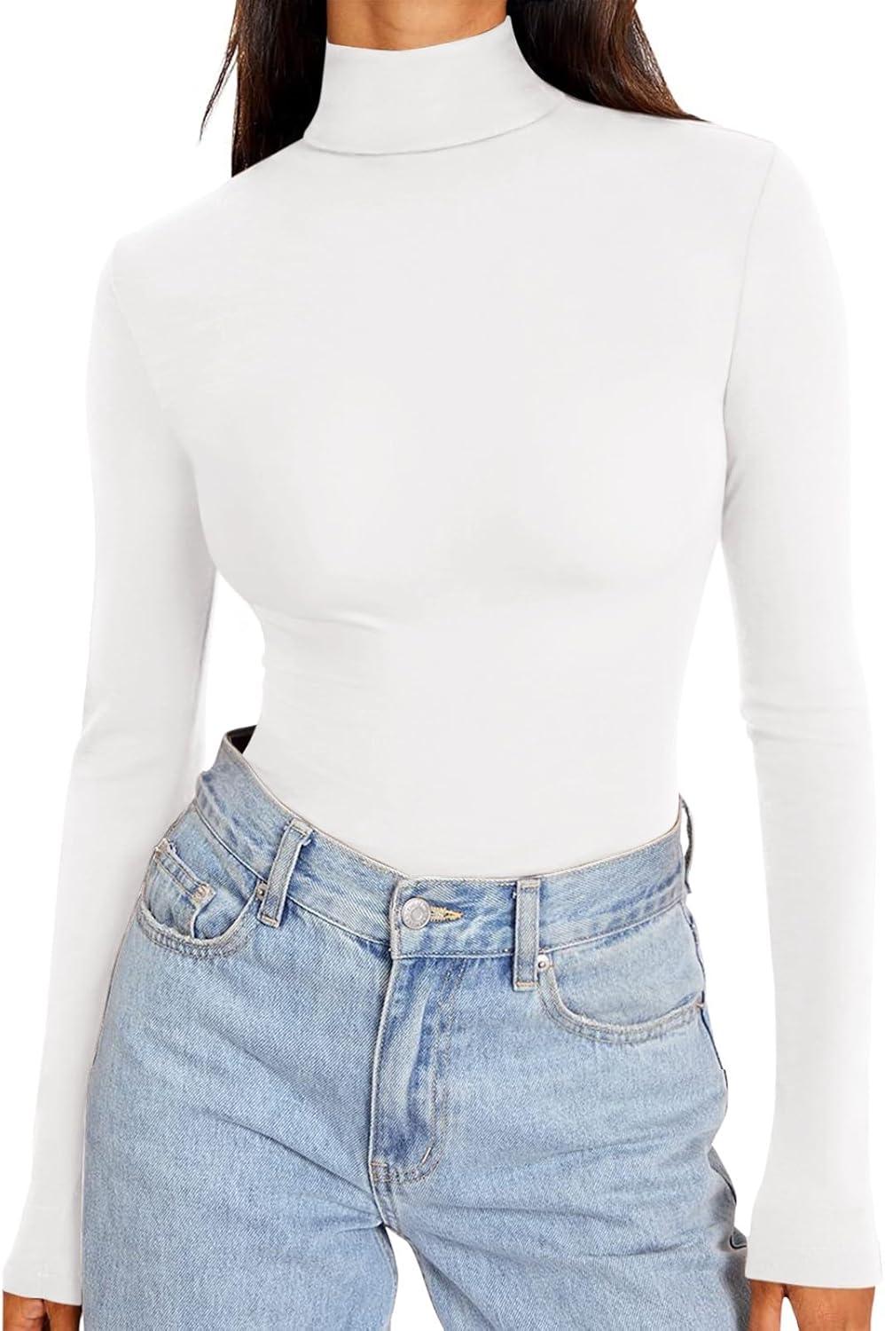 Endless Horizon Mock Neck Top - REORIA - B0DBD6L1WH