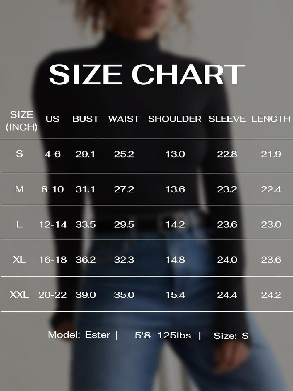 Endless Horizon Mock Neck Top - REORIA - B0DBD6L1WH