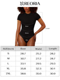 Crew Neck Short Sleeve Bodysuits