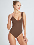 Backless V Going Out Thong Bodysuit